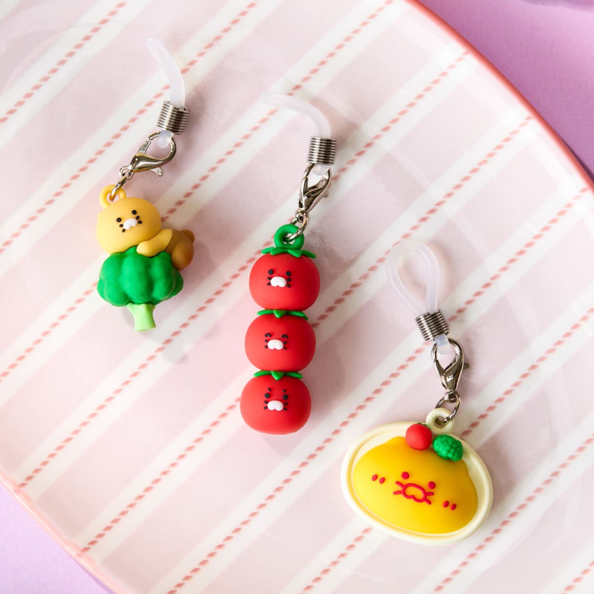 카카오프렌즈(KAKAO FRIENDS) 춘도락 데코링 피규어 3P SET_춘식이