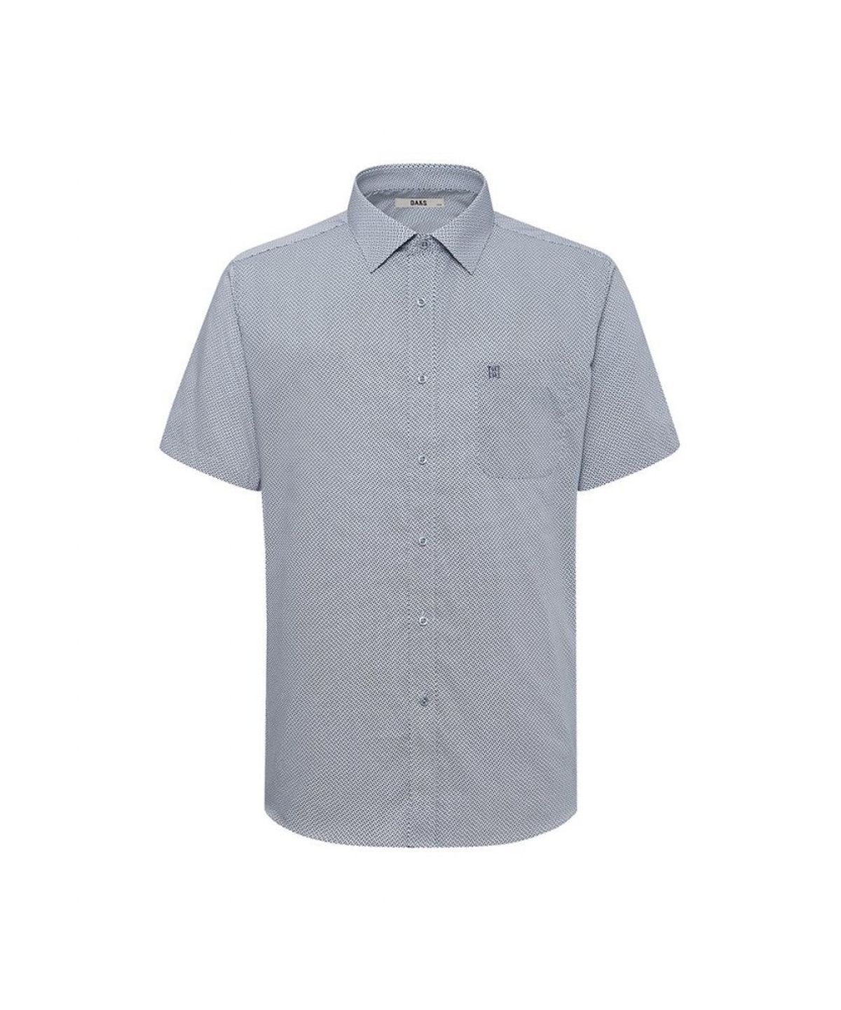 닥스셔츠(DAKS SHIRTS) 케어 면혼방 패턴 드레스 반팔셔츠_DMP2SHDL161G1