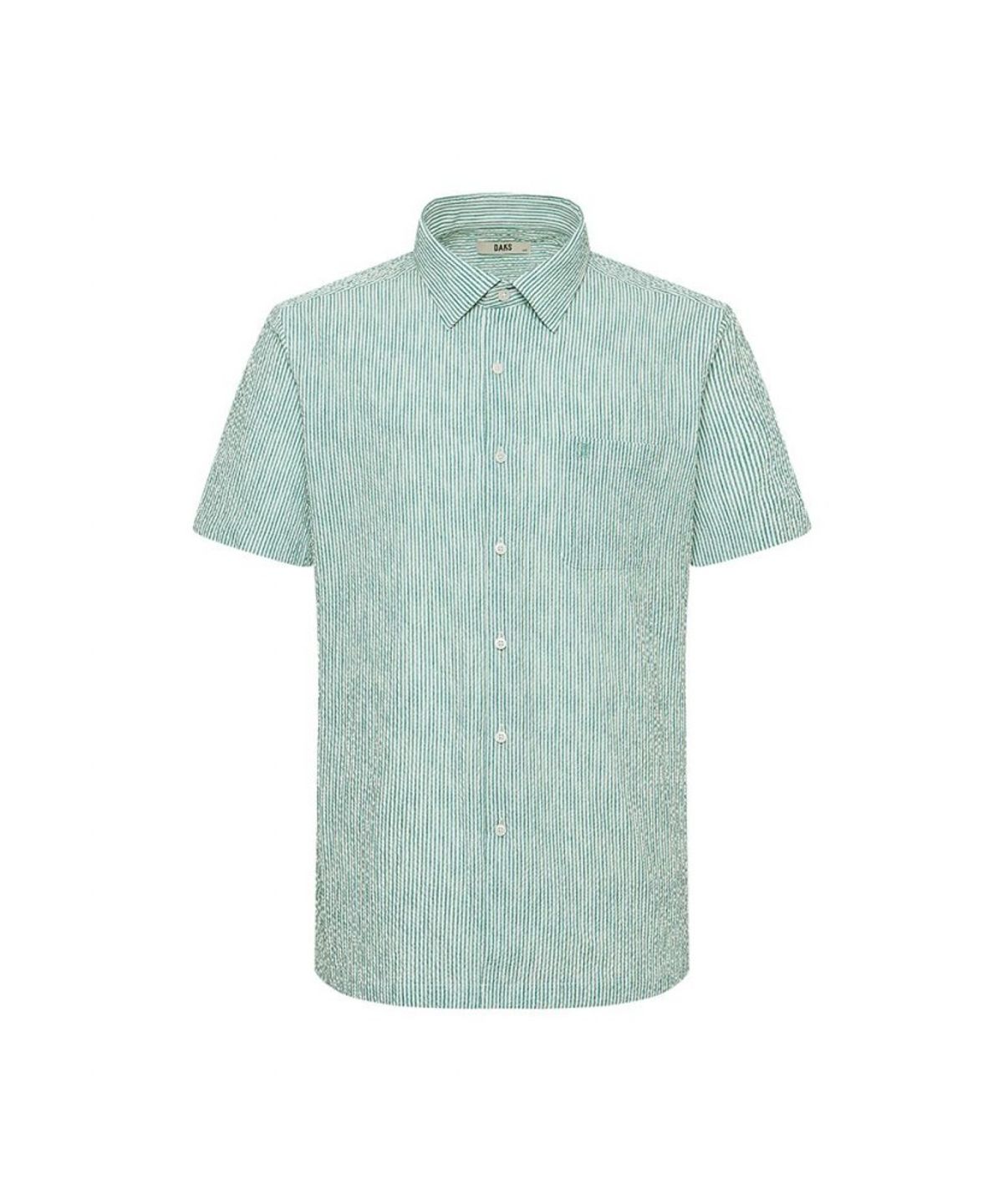 닥스셔츠(DAKS SHIRTS) 노케어 시어서커 스트라이프 캐주얼 반팔셔츠_DMP2SHCL160E1