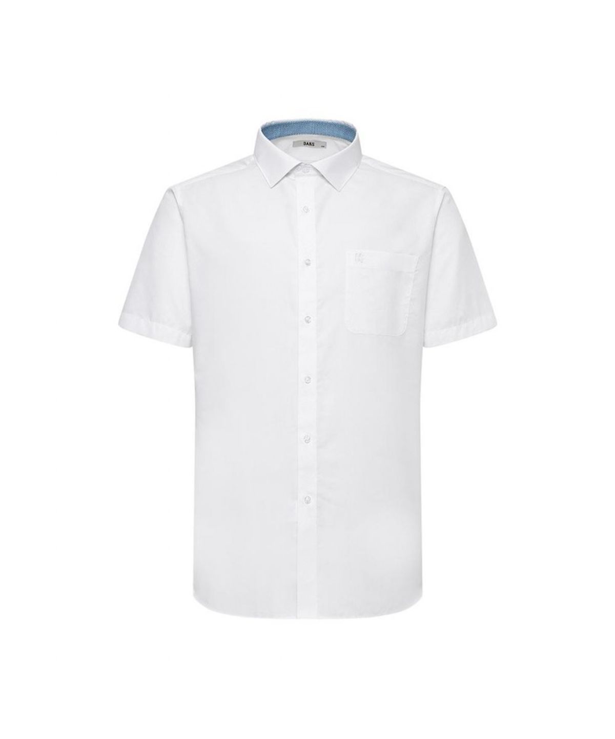 닥스셔츠(DAKS SHIRTS) 케어 면혼방 레귤러핏 드레스 반팔셔츠_DMP2SHDL105A1