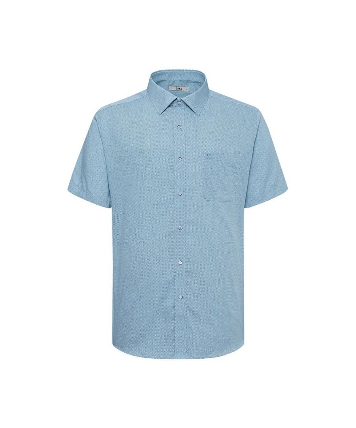 닥스셔츠(DAKS SHIRTS) 케어 면혼방 프린트 드레스 반팔셔츠_DMP2SHDL123B1
