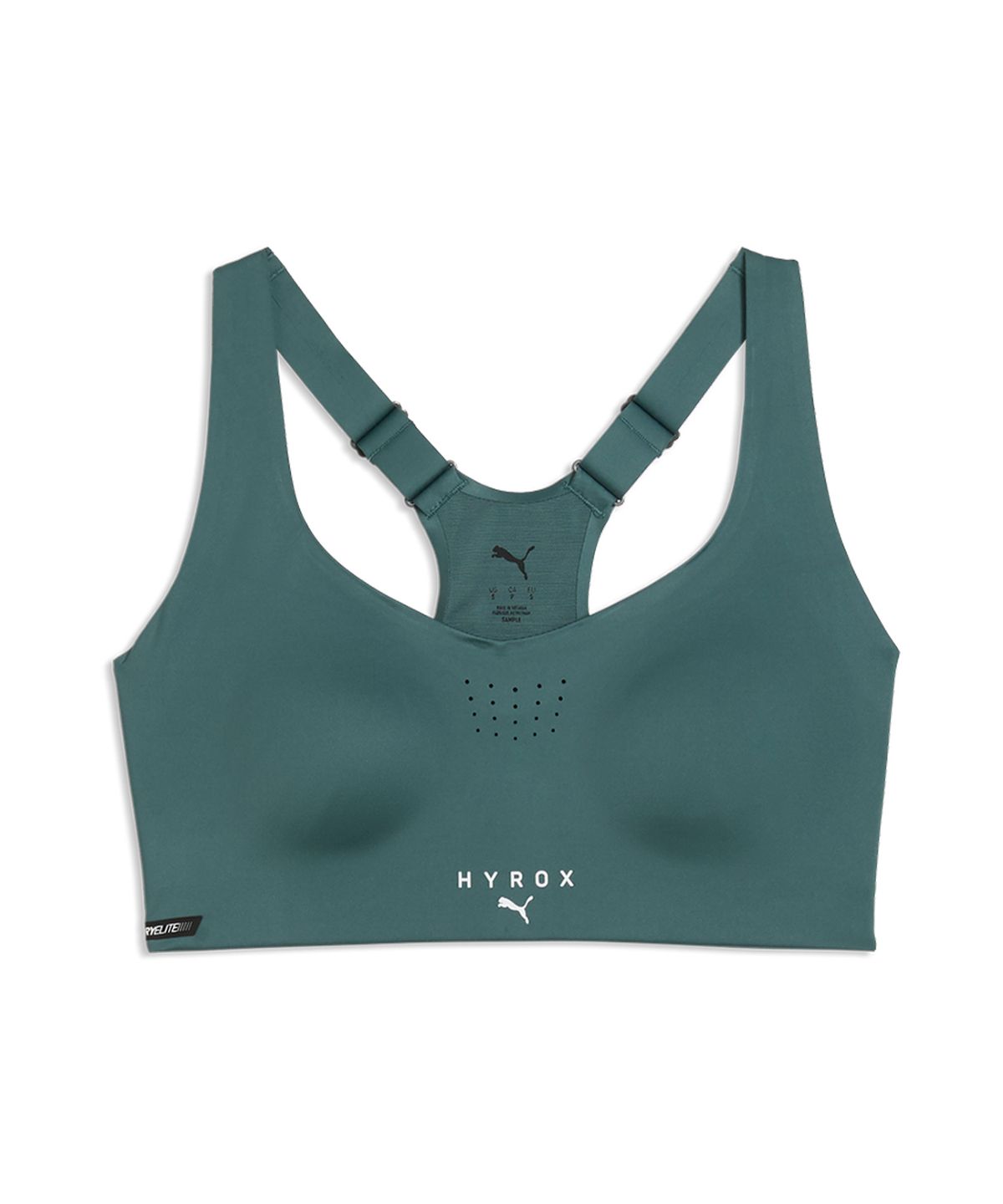 푸마(PUMA) 여성용 푸마 x 하이록스 파워모드 브라 - 허브 가든 / 529149-69