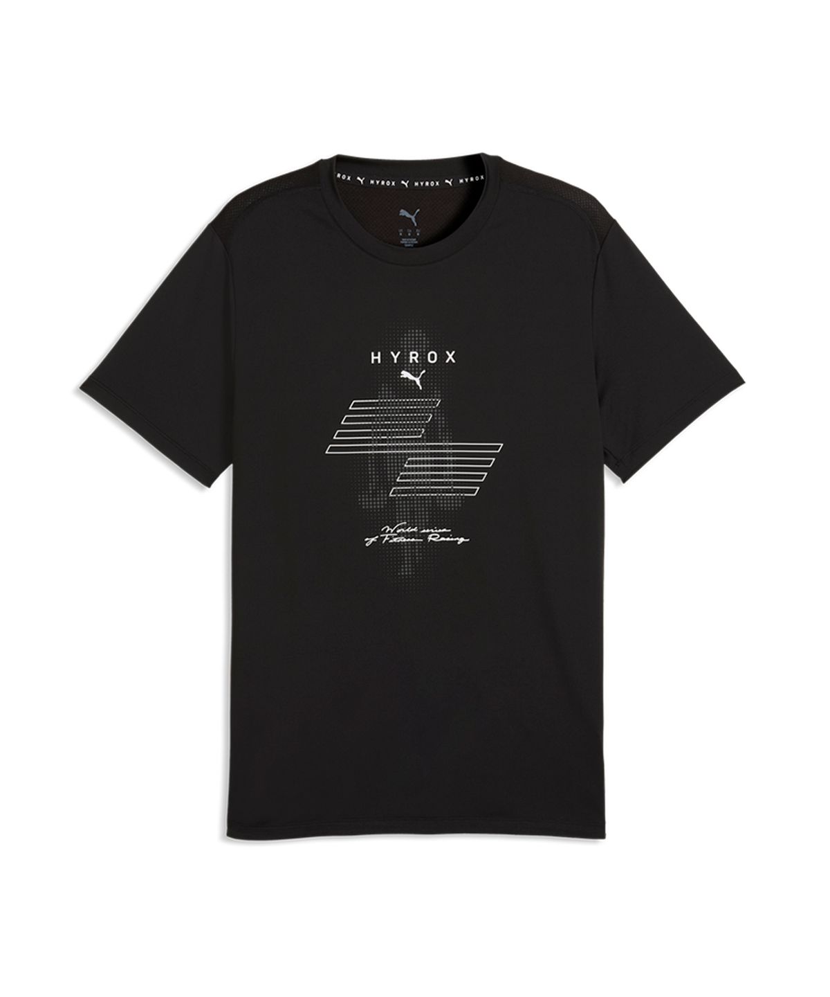 푸마(PUMA) 남성용 푸마 x 하이록스 클라우드스펀 써모어댑트 티셔츠 - 푸마 블랙 / 529231-01