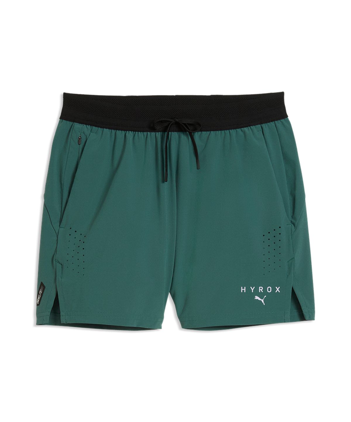 푸마(PUMA) 남성용 푸마 x 하이록스 파워모드 5인치 쇼츠 - 허브 가든 / 529238-69