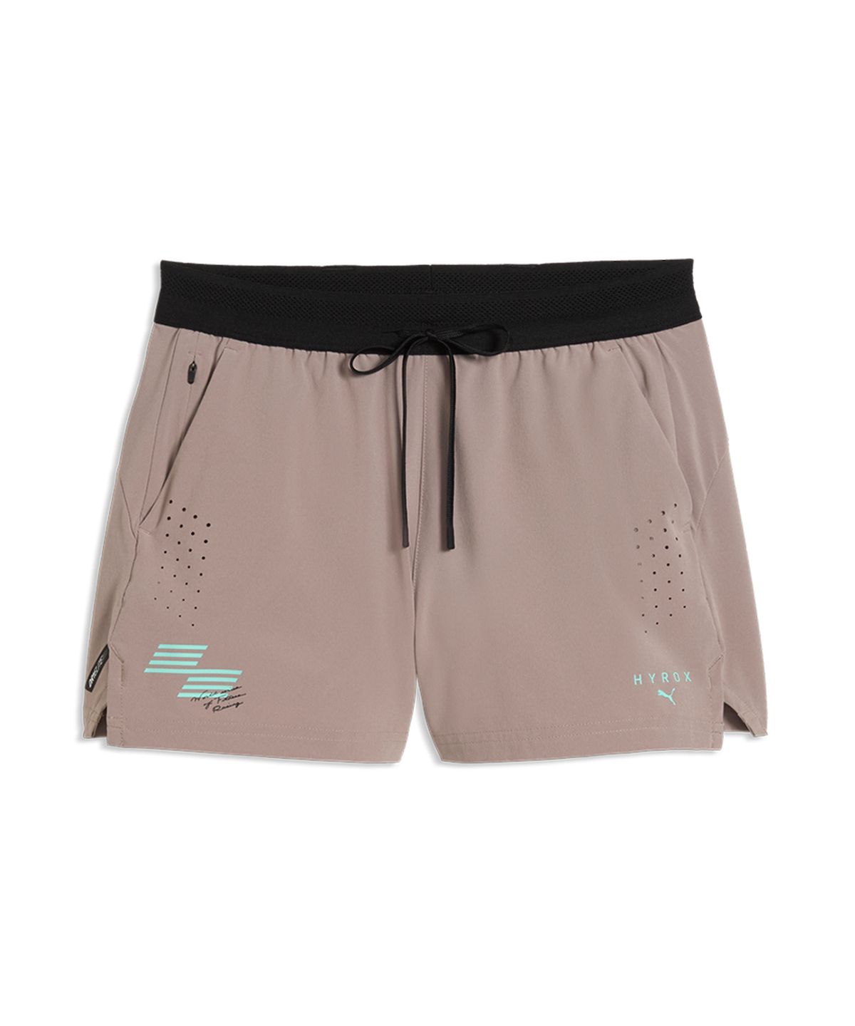 푸마(PUMA) 여성용 푸마 x 하이록스 파워모드 우븐 쇼츠 - 마우스 그레이 / 529255-81