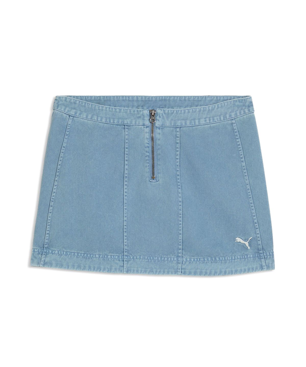 푸마(PUMA) 푸마 x 로제 아카이브 워시드 트윌 스커트 - 쿨 블루 / 636679-34