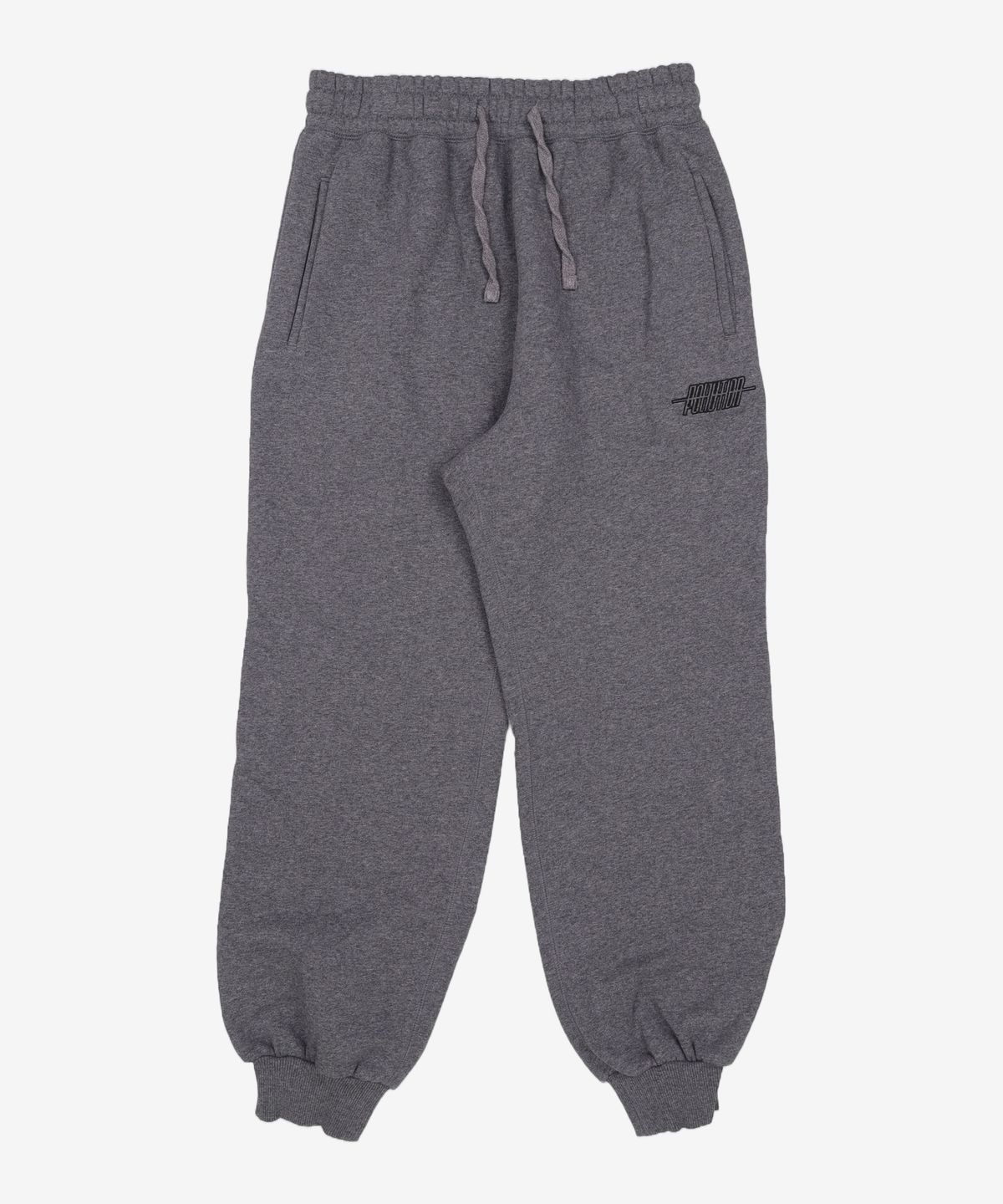 폴루션(POLLUTION) EMB LOGO SWEATPANTS M