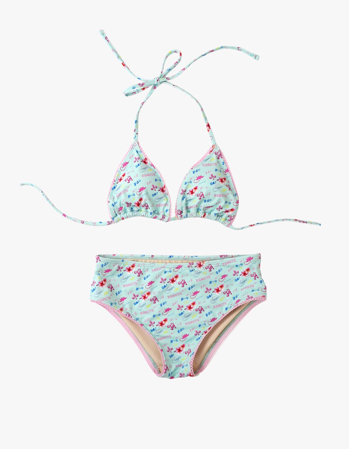 혼쿄(HONKYO) Mint Tropical Bikini Set