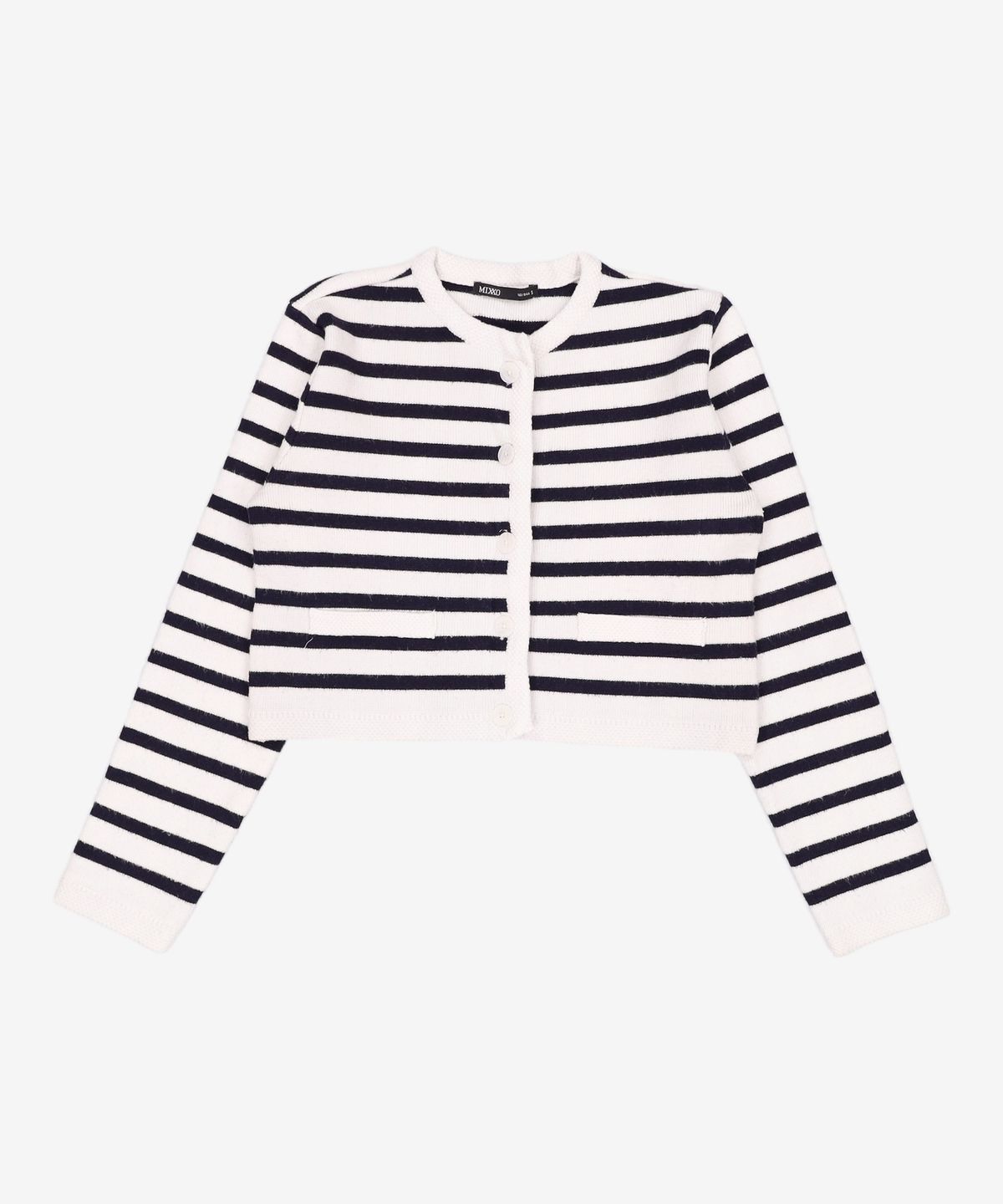 미쏘(MIXXO) 스트라이프 가디건 MIWCKD315T S