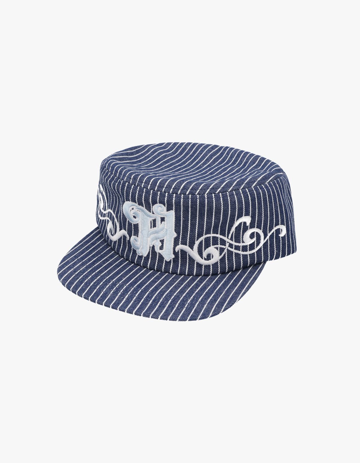 혼쿄(HONKYO) Soldier Girl Pillbox Cap- Stripe