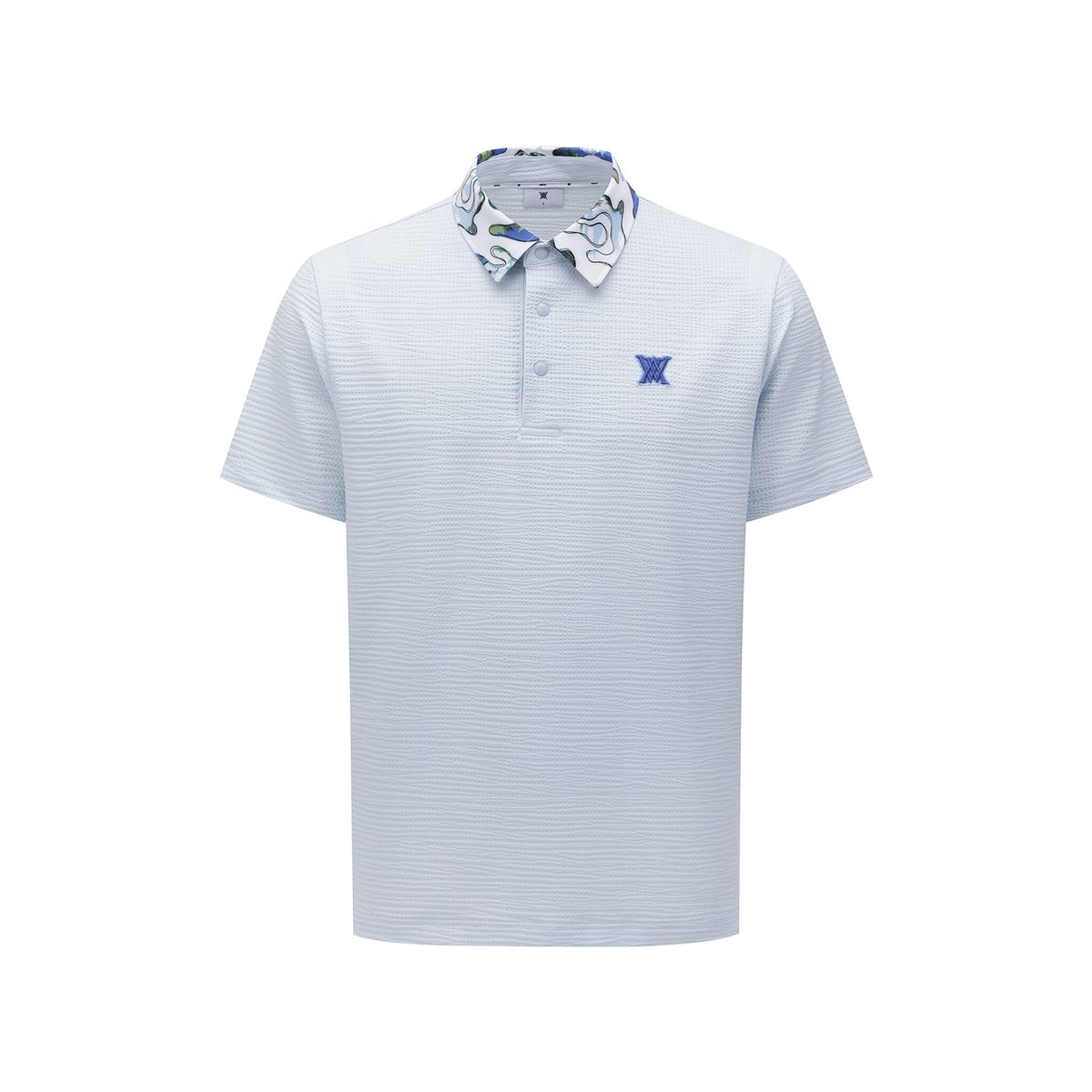 어뉴골프(ANEW GOLF) MEN ABSTRACT PRINTED POLO T-SHIRT_IB