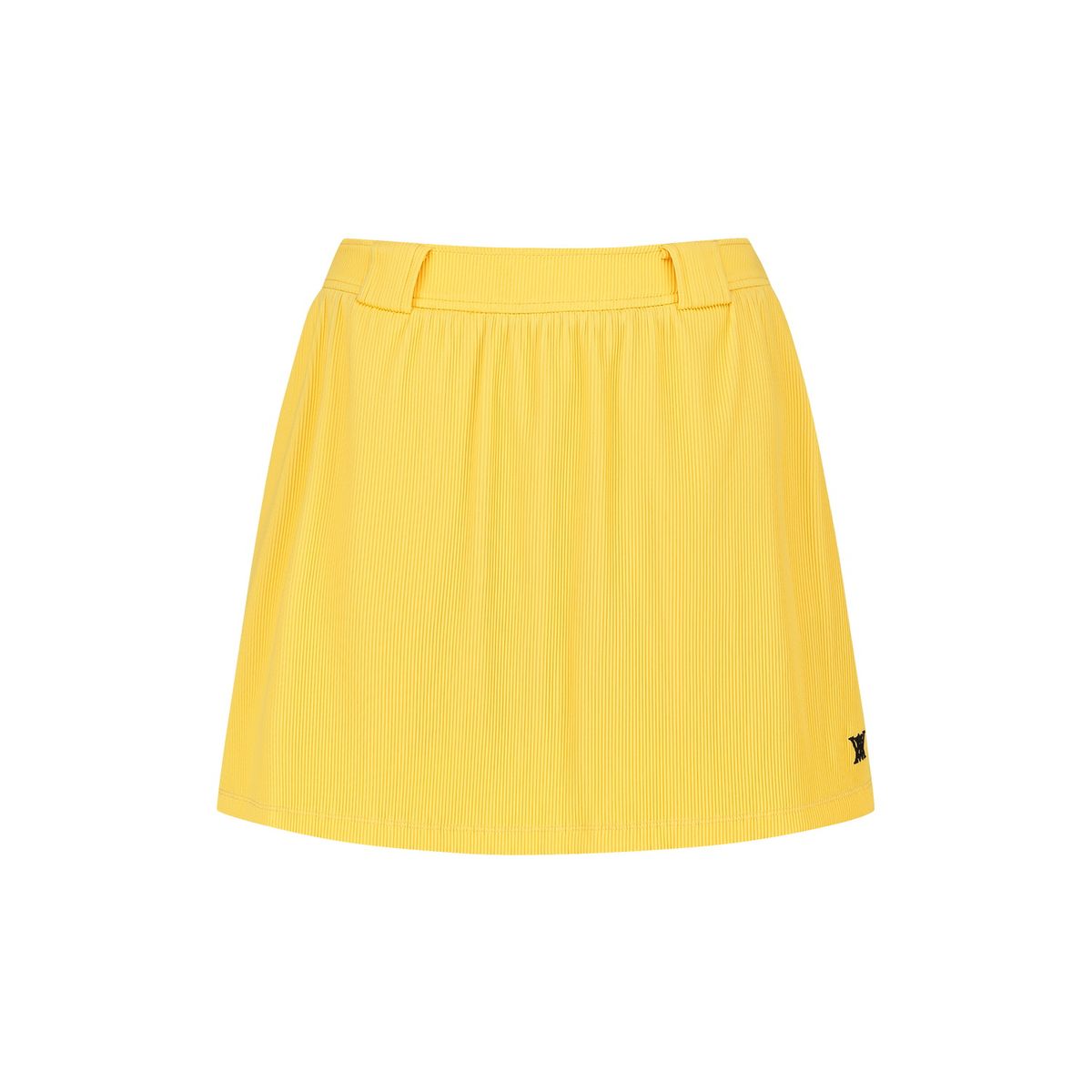 어뉴골프(ANEW GOLF) WOMEN ABSTRACT VOLUME FLARE SKIRT_YE