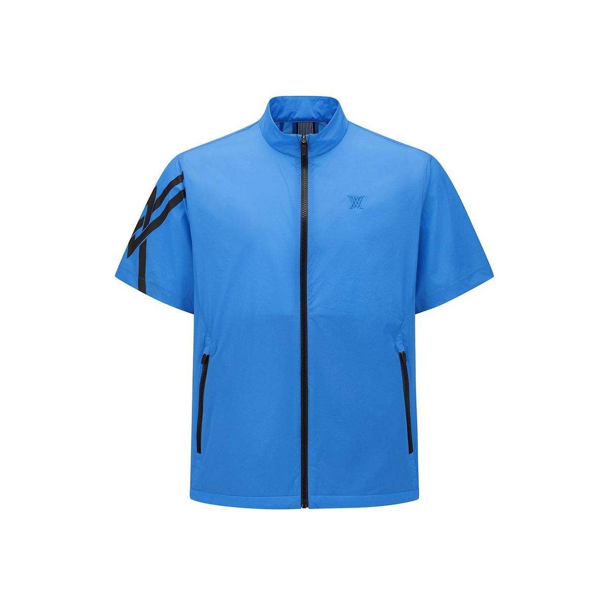 어뉴골프(ANEW GOLF) MEN SHORT SLEEVE LIGHTWEIGHT JACKET_BL