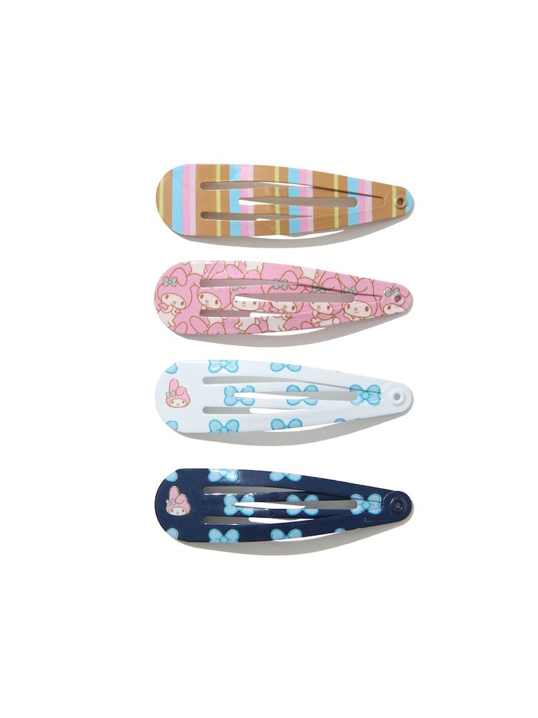 GLOWNY X MY MELODY HAIR CLIP 4SET (MULTI)