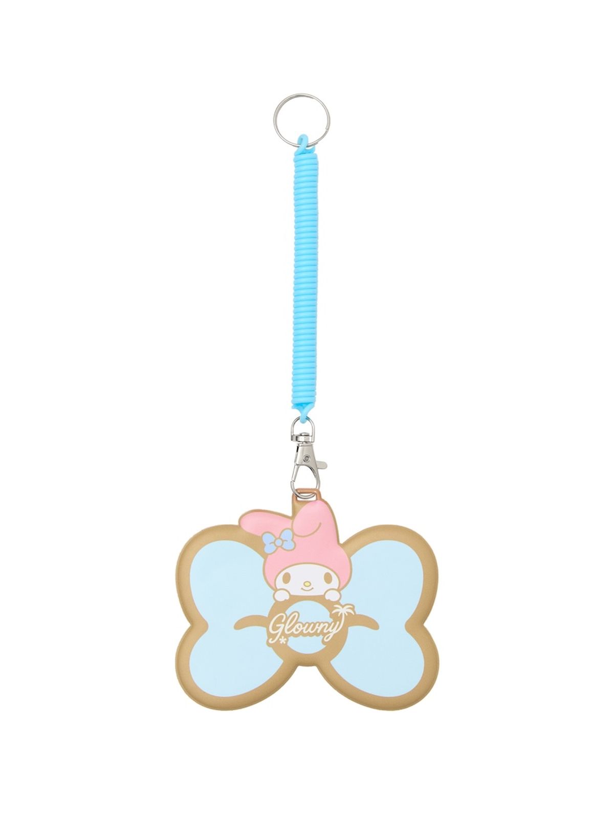 글로니(GLOWNY) GLOWNY X MY MELODY BOW LUGGAGE TAG (BABY BLUE)