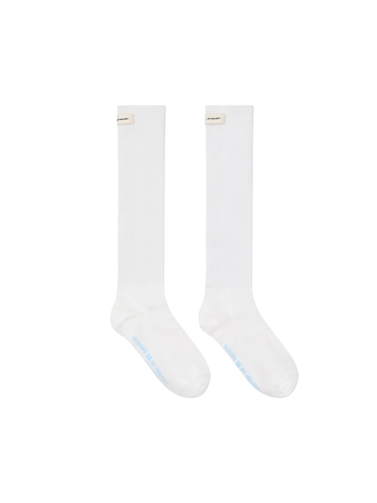글로니(GLOWNY) GLOWNY X MY MELODY EVERYDAY SOCKS (WHITE)