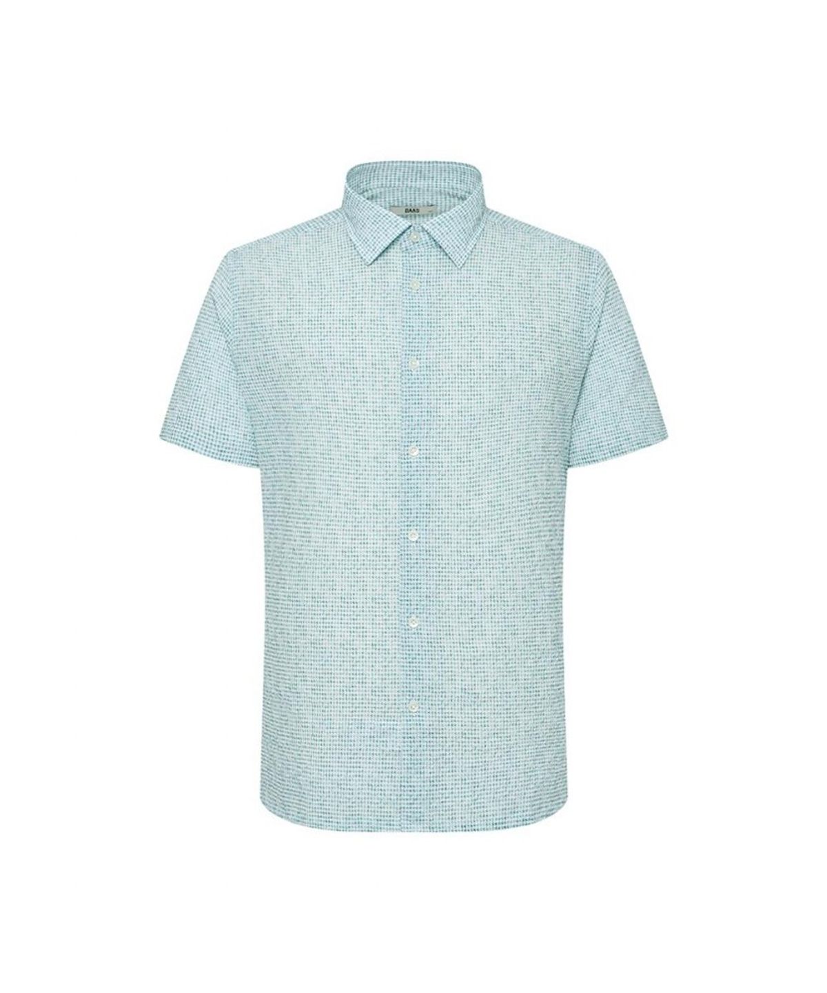 닥스셔츠(DAKS SHIRTS) 노케어 시어서커 마이크로 패턴 캐주얼 반팔셔츠 레귤러핏_DMS1SHCS157E1