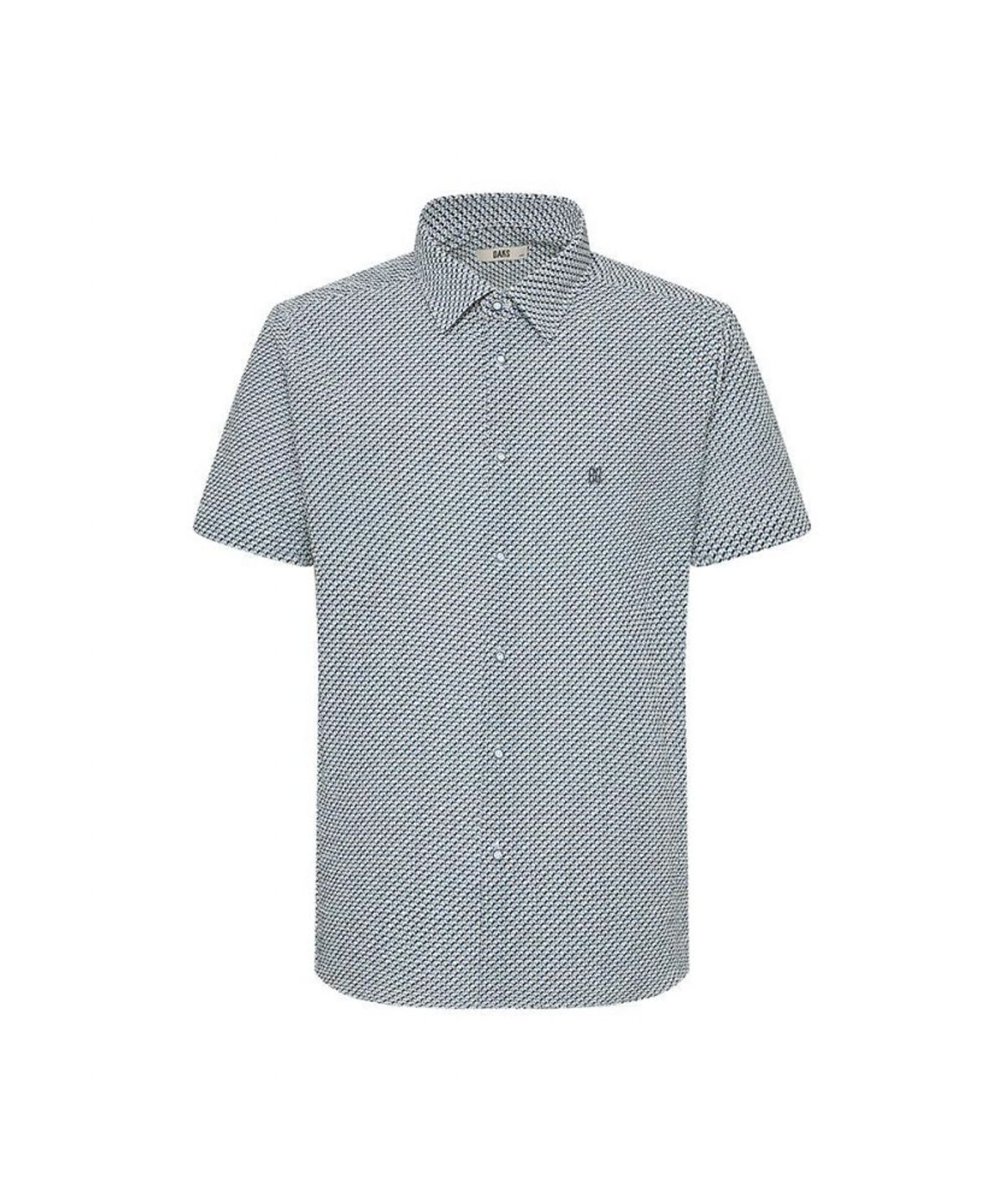 닥스셔츠(DAKS SHIRTS) 노케어 스퀘어 프린팅 드레스셔츠 레귤러핏_DMS1SHDS138N1