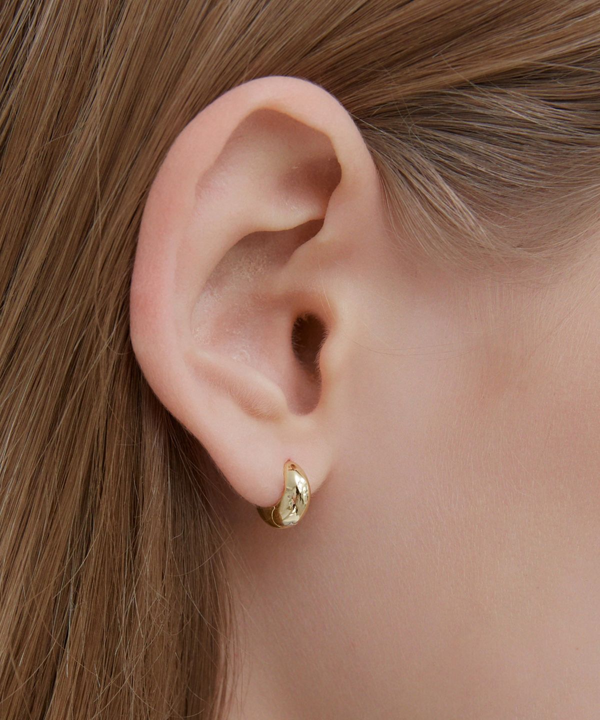 바이이에르(BYHYERES) [925 silver] Solar pebble earrings (Yellow) BH7E5B804Y9XXX