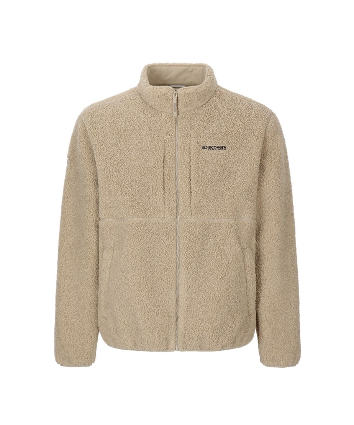 디스커버리 익스페디션(DISCOVERY EXPEDITION) 유니 테크플리스 하이넥 자켓 (BEIGE)