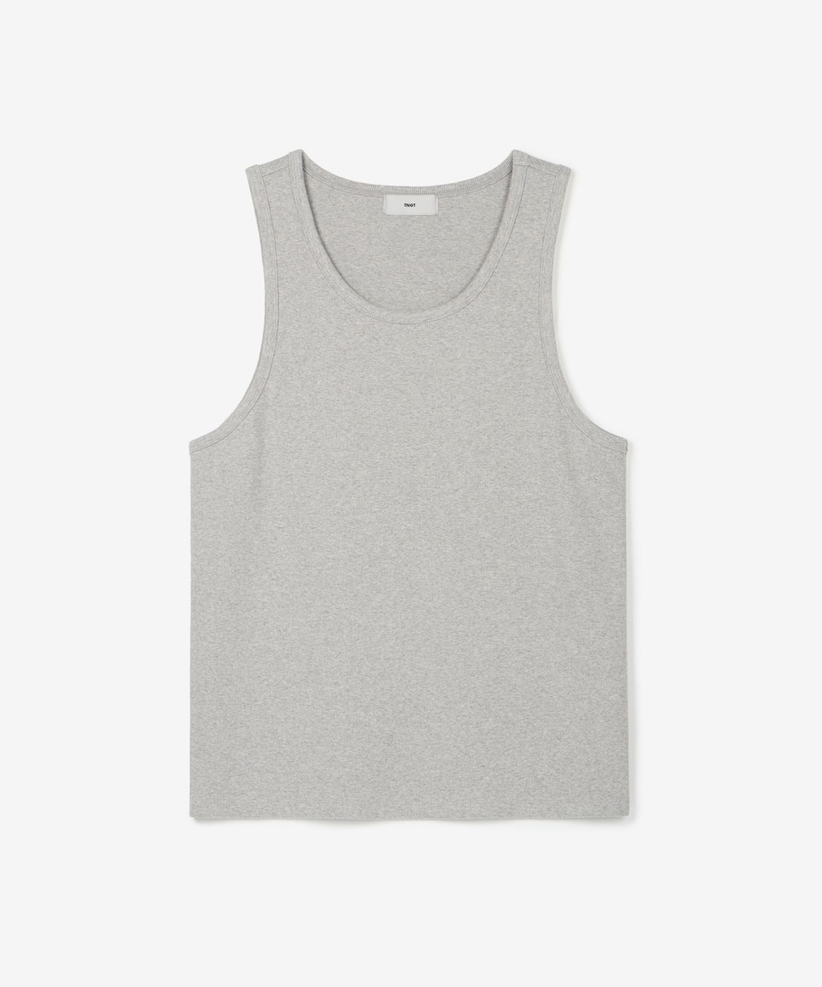 티엔지티(TNGT) Ribbed Slim Sleeveless (Melange Grey) TNTS6E216G2