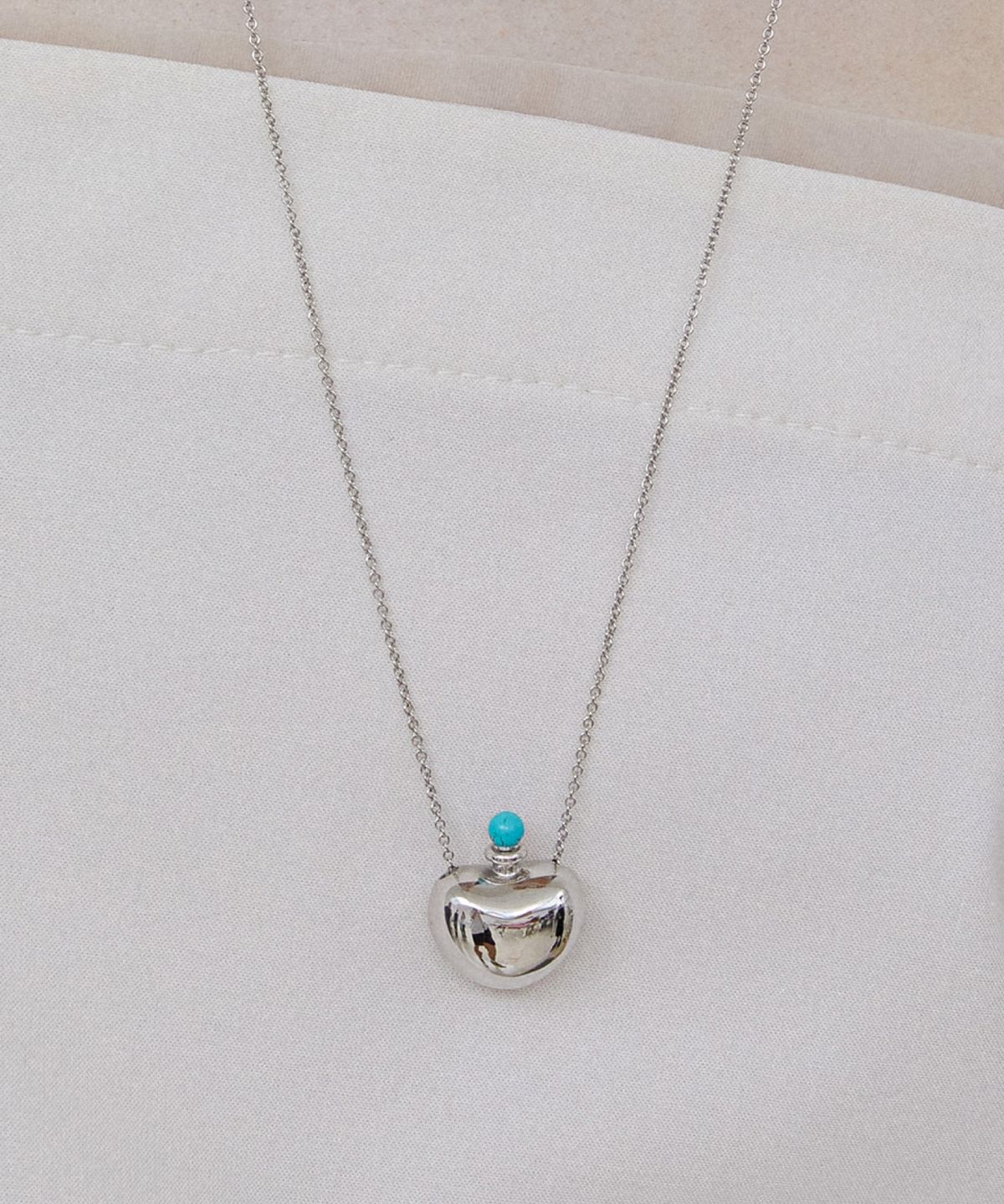 바이이에르(BYHYERES) Perfume love necklace (White) BH7N56764WB700