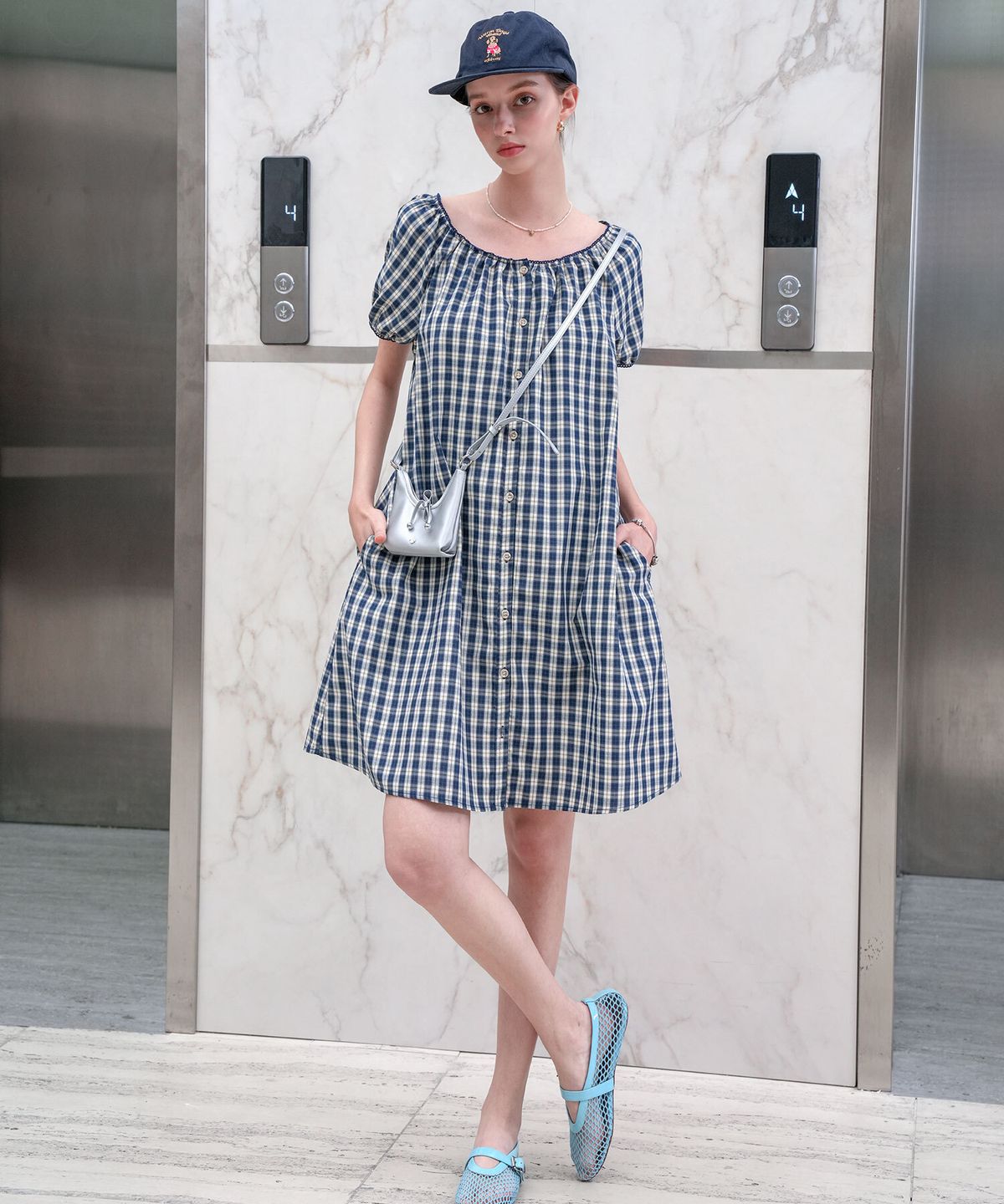피그먼트(PIGMENT) [체크/무지]레이스원피스 (KYOP2603212)