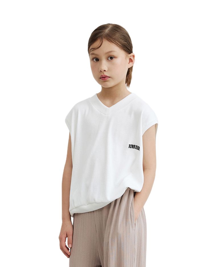 Airrib Vneck Sleeveless
