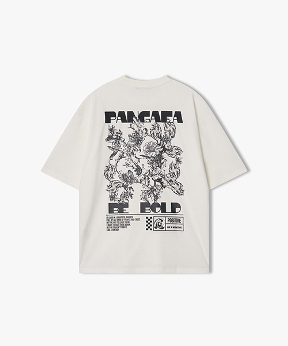 리버클래시(LIBERCLASSY) [26SS] LMO42707 화이트 아트웍 티셔츠