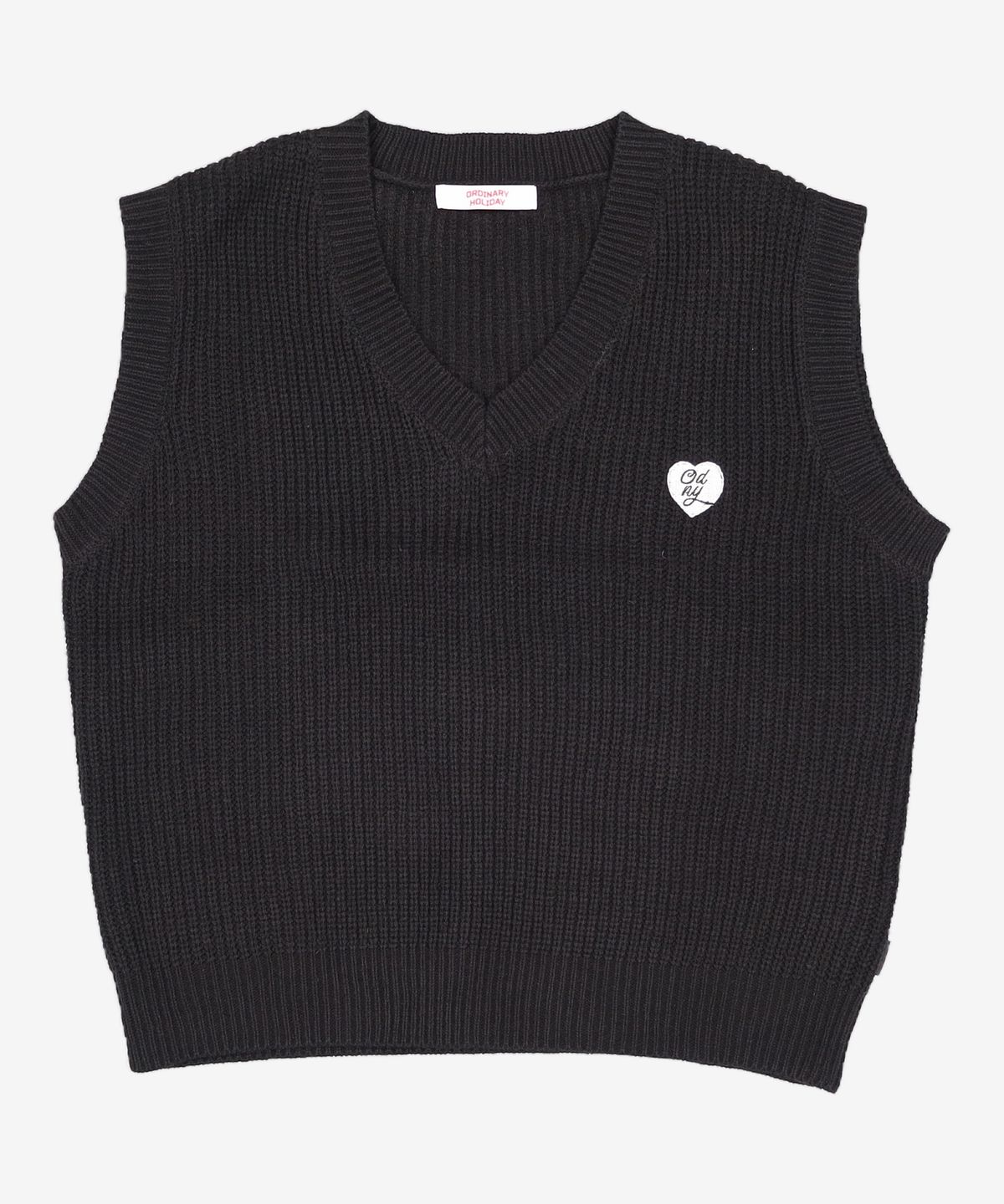 오디너리 홀리데이(ORDINARY HOLIDAY) 루즈핏니트베스트 LOOSE FIT KNIT VEWT FREE