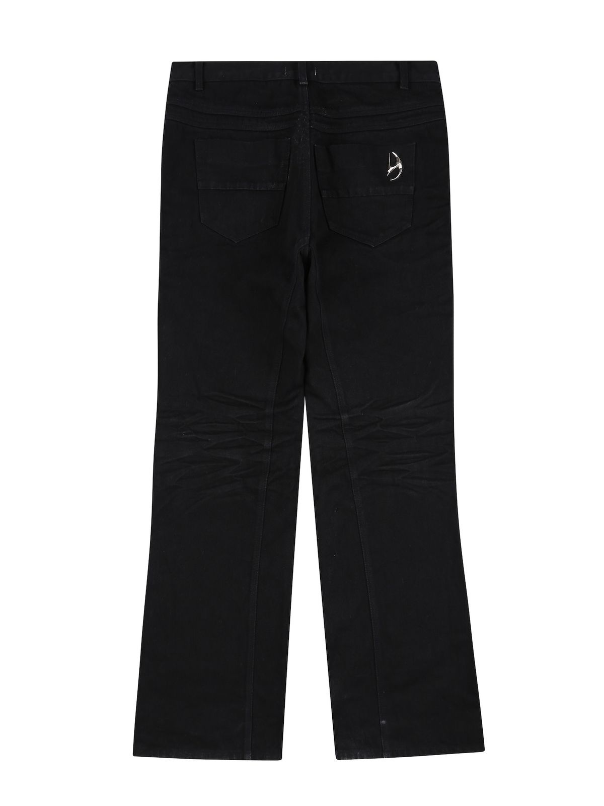 디에스엠티(DSMT) EMBOSSED BOOTCUT RIVET DENIM