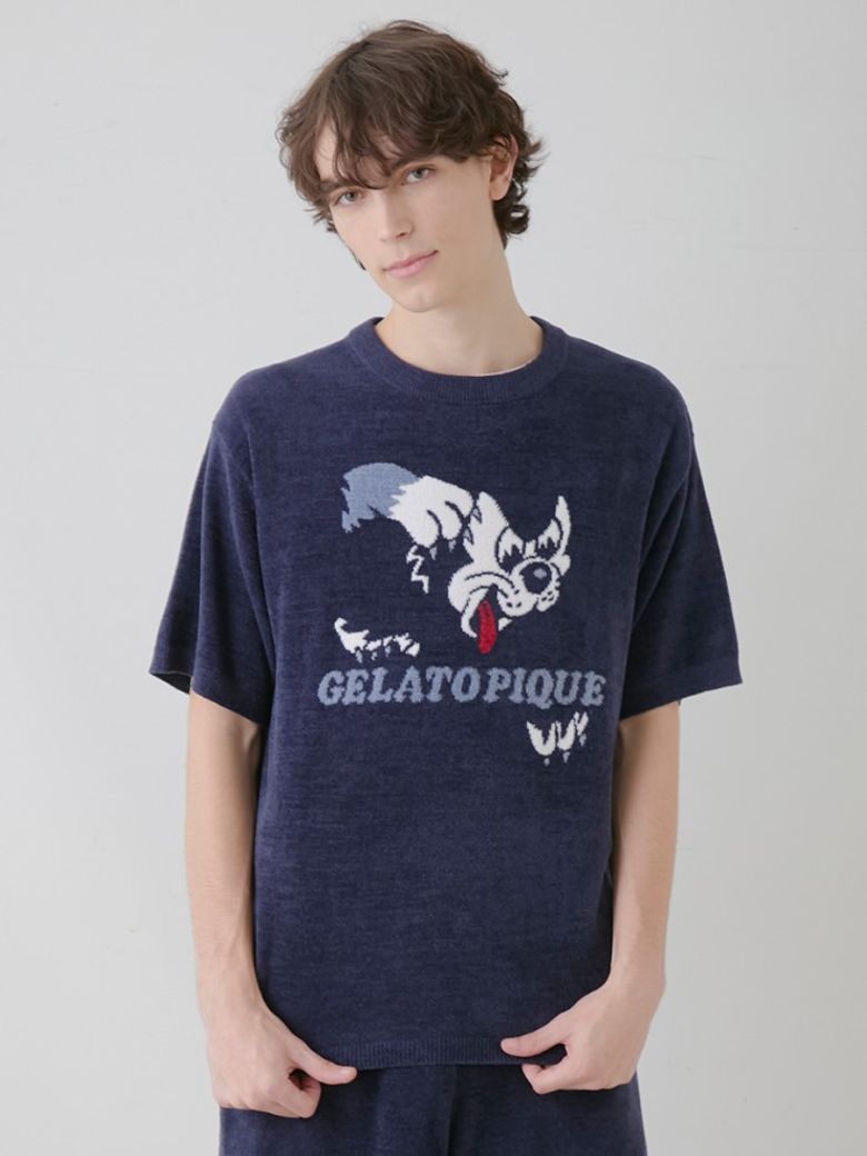 [KOUSUKE SHIMIZU] [MEN] AIRY MOCO 자카드 풀오버 PHNT251933