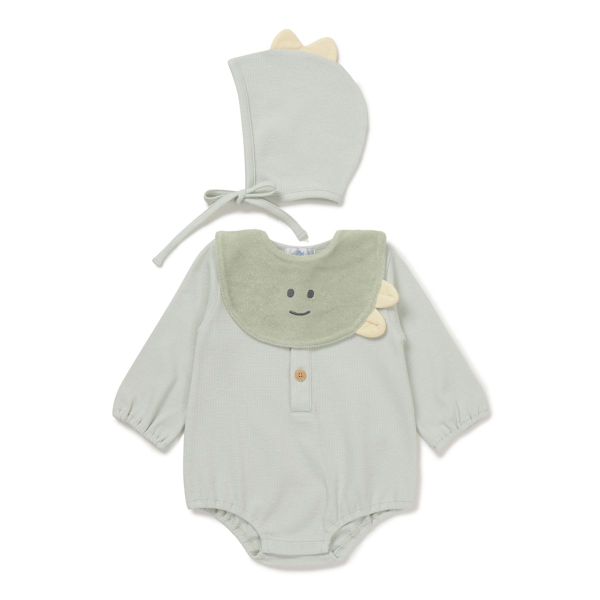 블루독 베이비(BLUEDOGBABY) 다이노 3SET 바디슈트 (46A70-676-02)