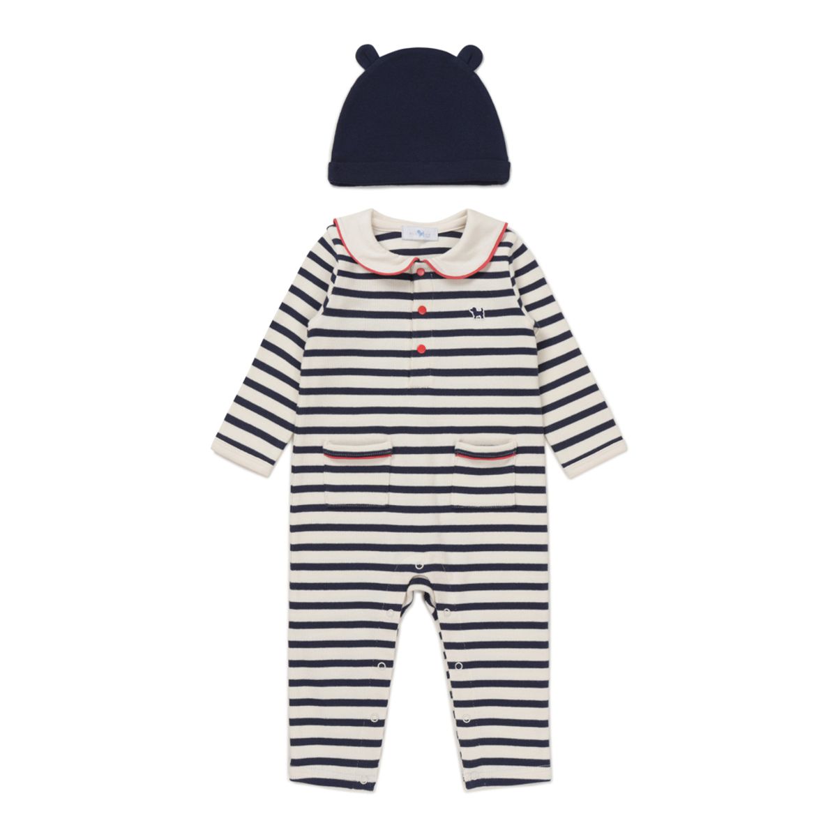 블루독 베이비(BLUEDOGBABY) 블루독 STRIPE 우주복 A (46A70-675-01)