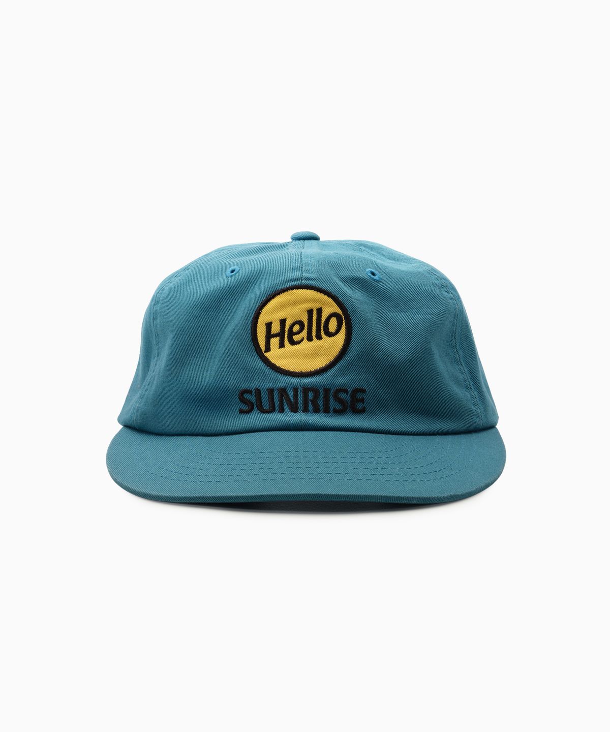 헬로 선라이즈(HELLO SUNRISE) HS Broadcast Logo RX Fit 6P Cap_Teal Green