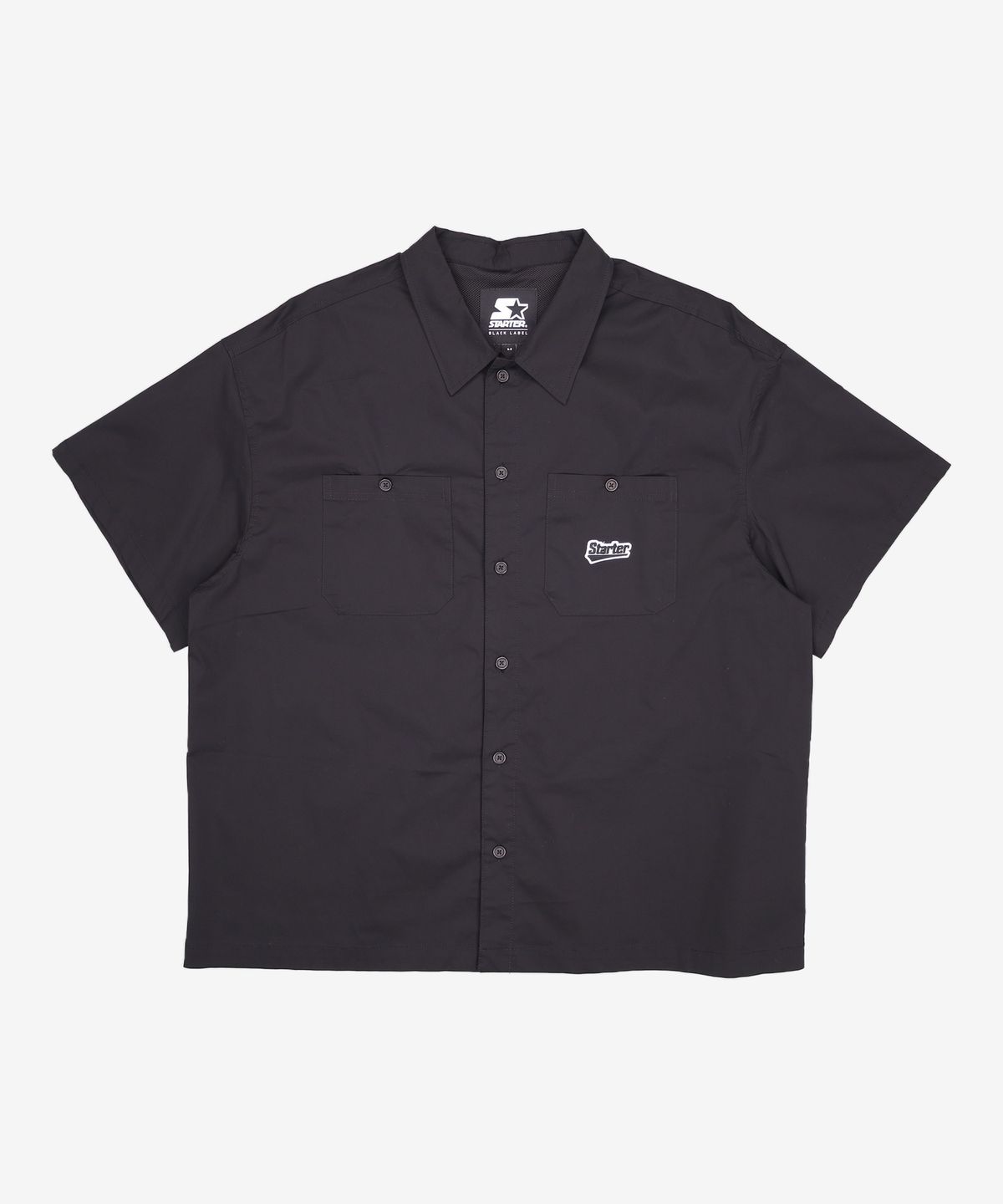 스타터(STARTER) 나일론 하프 셔츠 STARTER NYLON HALF SH M