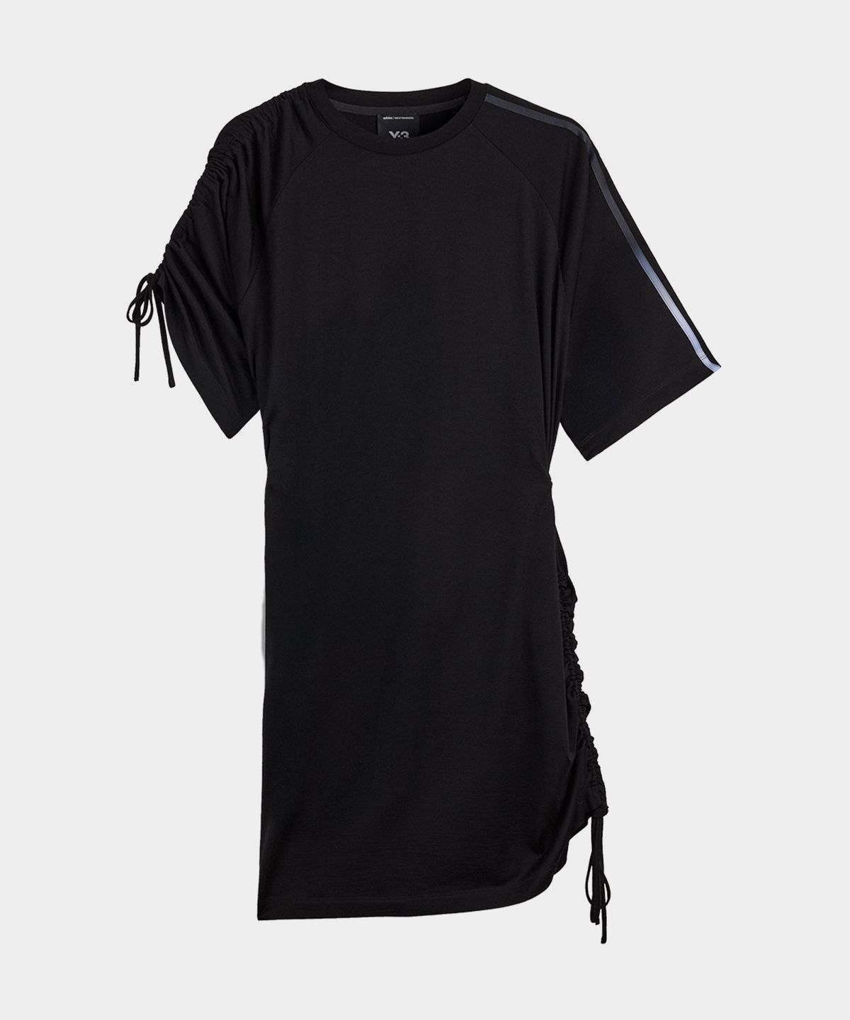 와이쓰리(Y-3) (W) 친치 드레이프 티 드레스 블랙 CNCH DRPE TEE D BLACK