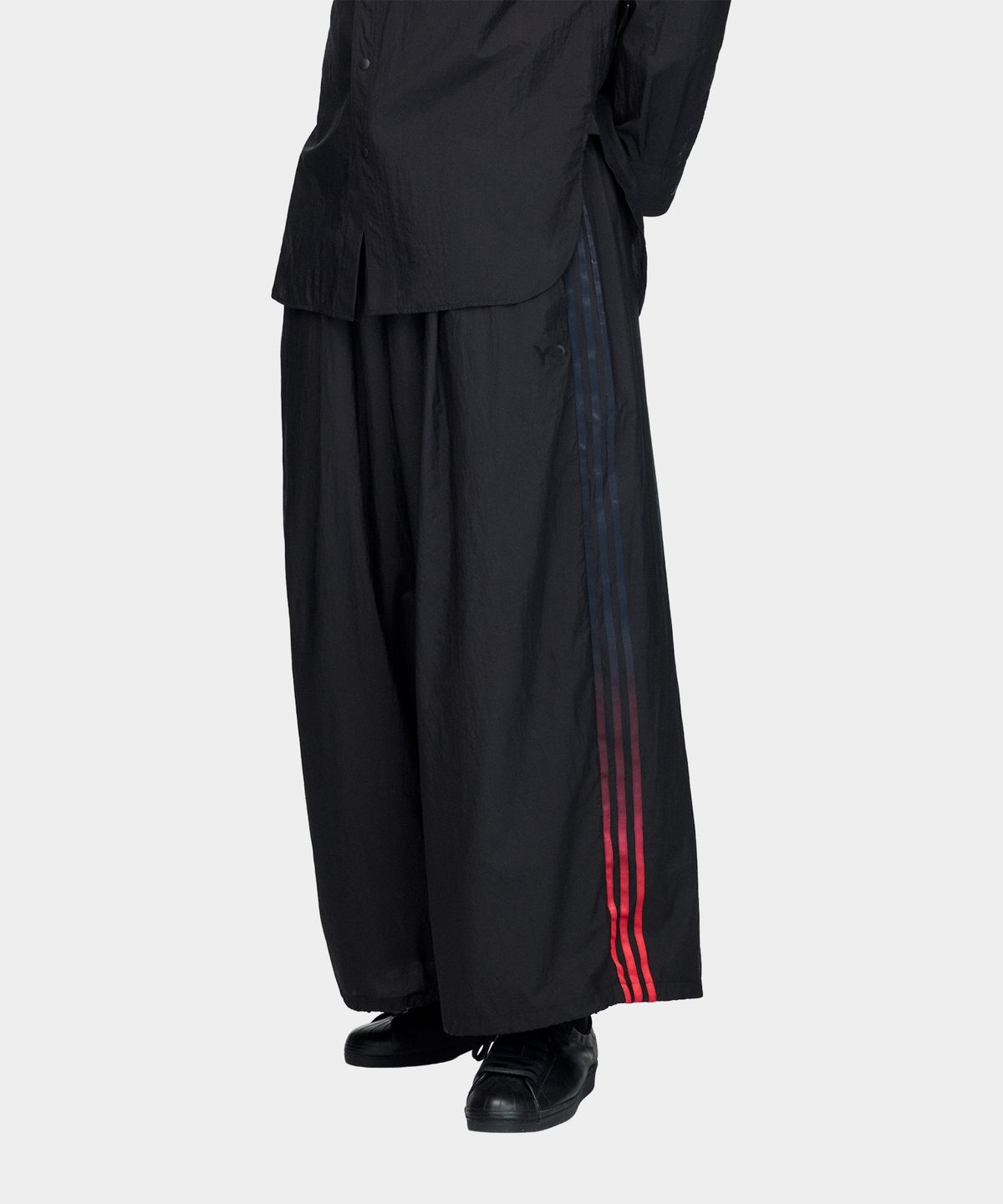 와이쓰리(Y-3) (U) 그라디언트 3S 와이드 팬츠 블랙 GRD 3S WIDE PT BLACK