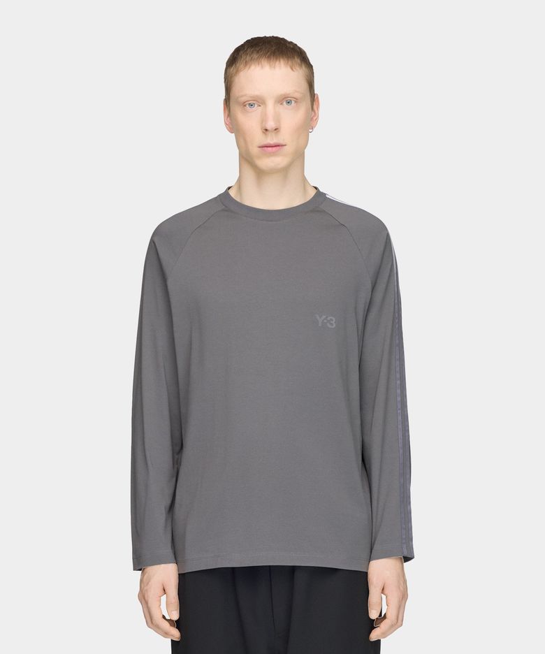 (U) 오버사이즈 그라디언트 3S 롱 슬리브 티셔츠 그레이 OVS GRD 3S LS T GREY FIVE