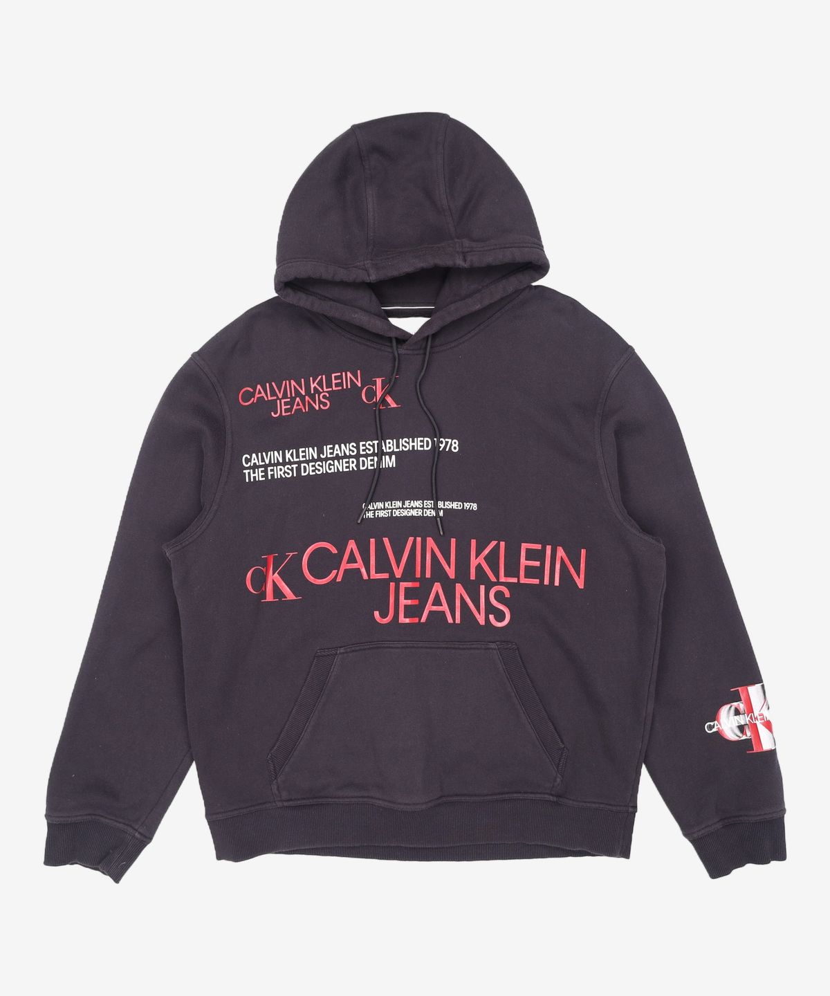 캘빈클라인 진(CALVIN KLEIN JEANS) 후드 티셔츠 XL