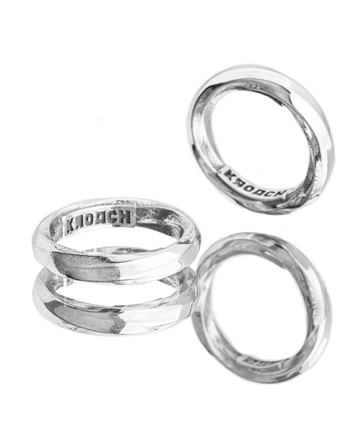 킹크로치(KING KROACH) TWISTED HEXAGONAL RING