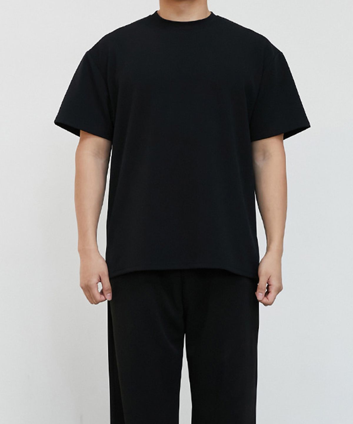 바이모노(BYMONO) [빅사이즈 M-6XL] 모노 시원한 코마사 반팔티