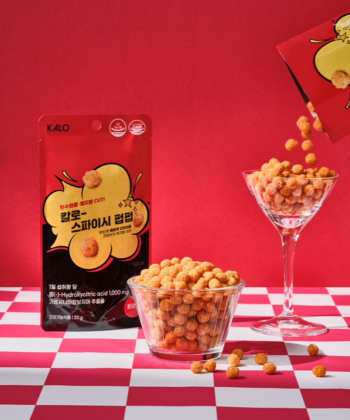경남제약(KYUNGNAM PHARM) 칼로 스파이시 펍펍 5개입 x 1박스