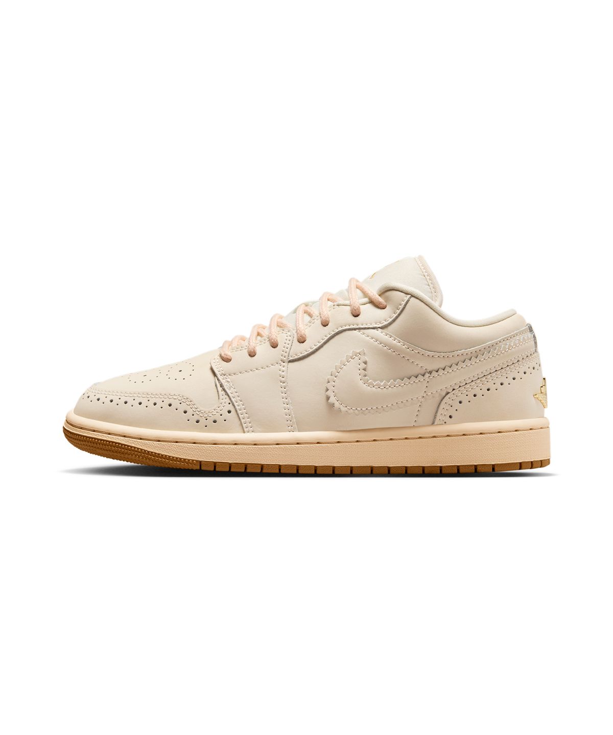 나이키(NIKE) 에어 조던 1 로우 SE W - 초크:메탈릭 골드:펄 화이트:초크 / IO0759-100