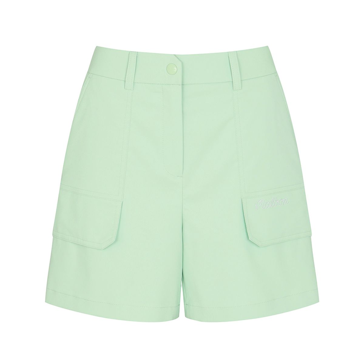 말본 골프(MALBON GOLF) 라이트웨이트 썸머 하프 팬츠 MINT GREEN (WOMAN)