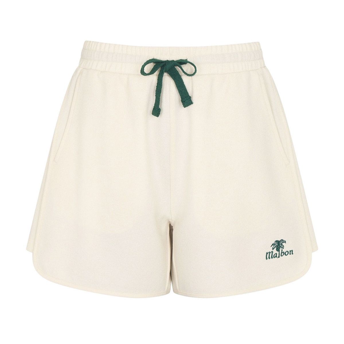 말본 골프(MALBON GOLF) 썸머 테리 밴딩 하프팬츠 CREAM (WOMAN)