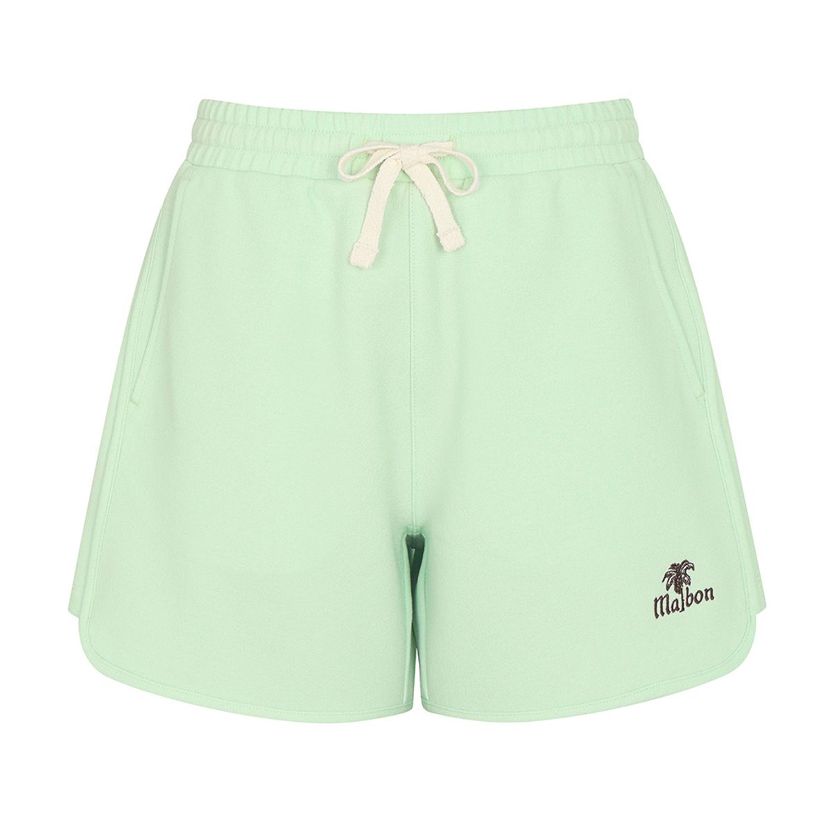 말본 골프(MALBON GOLF) 썸머 테리 밴딩 하프팬츠 MINT GREEN (WOMAN)