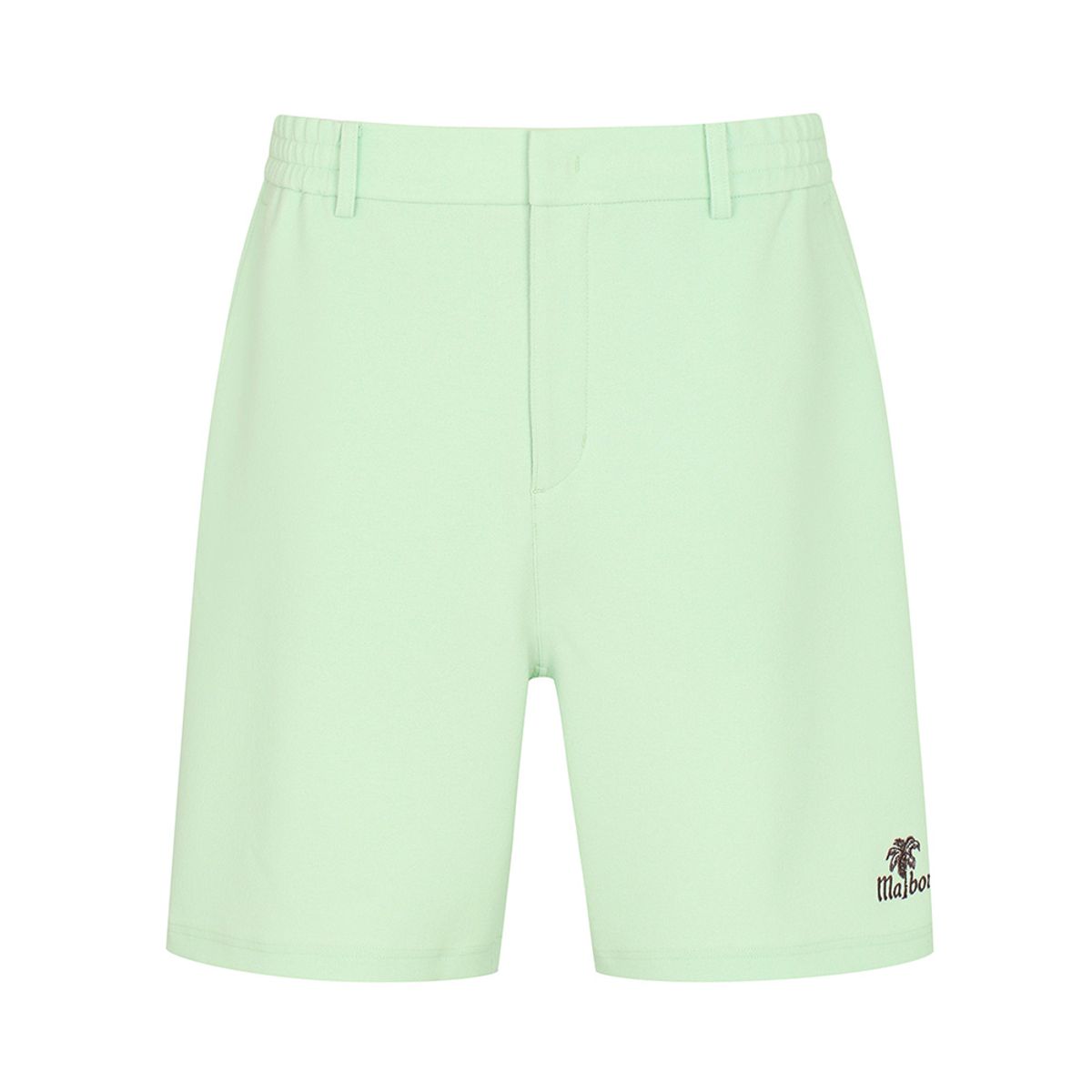 말본 골프(MALBON GOLF) 썸머 테리 밴딩 하프팬츠 MINT GREEN (MAN)