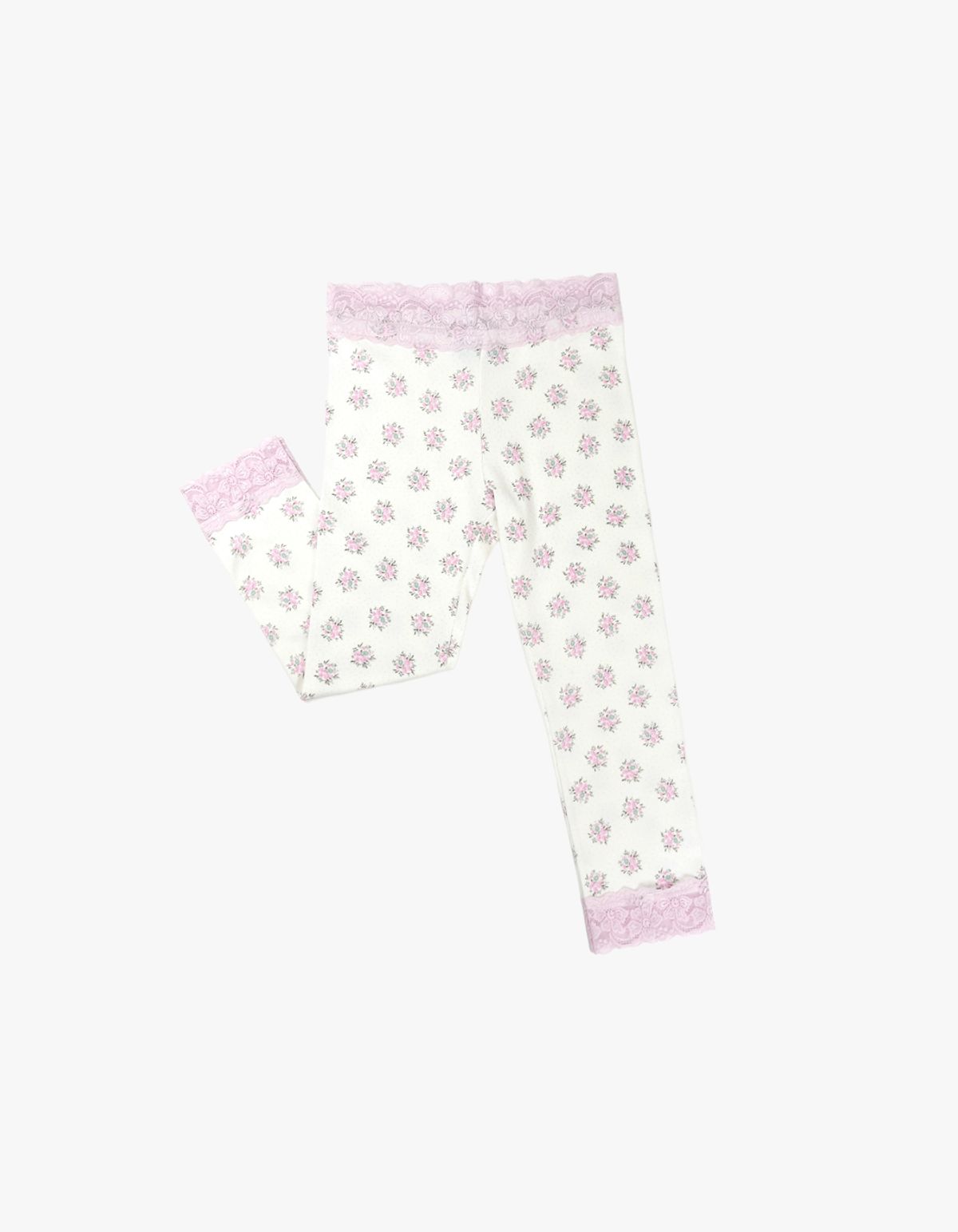 혼쿄(HONKYO) Cottage Lace Half Leggings