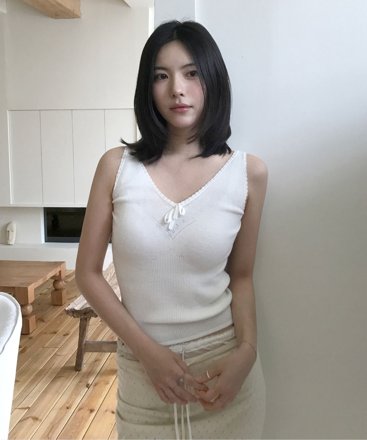 그로브(GROVE) AMY KNIT SLEEVELESS (5COLOR)